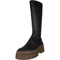 Art per donna. 1195611UK003_001 1956 Stivali in pelle nappa nera e bordeaux (39), Nero, Basso, Cerniera, Casual