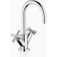Dornbracht TARA Mitigeur monocommandé pour lavabos avec garniture d'écoulement, saillie 135mm, 22512892-00, 22512892-00
