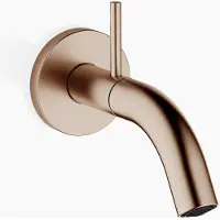 Dornbracht META robinet mural, eau froide, saillie 126mm, becs rigides, 30010662-42, 30010662-42