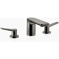 Dornbracht LISSÉ Mélangeur de lavabo à trois trous avec garniture d'écoulement, 20713845-99, 20713845-99