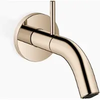 Dornbracht META robinet mural, eau froide, saillie 126mm, becs rigides, 30010662-26, 30010662-26