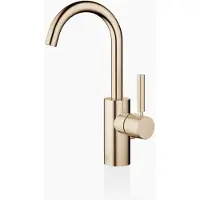 Dornbracht META Mitigeur monocommandé pour lavabos avec vidage, saillie 123mm, bec orientable 360, 33510661-27, 33510661-27