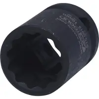 Ks Tools Chiave a bussola esagonale da 1/2", corta, 19 mm, 515.0919