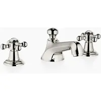 Dornbracht MADISON Mélangeur de lavabo à trois trous avec garniture d'écoulement, 20700360-08, 20700360-08