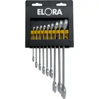 Elora Set di chiavi a bussola - Set da 9 pezzi - 203-KH9