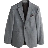 Next Giacca business da completo grigio / bianco