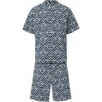 Jack & Jones Camicia 'JJMILO' marino / bianco