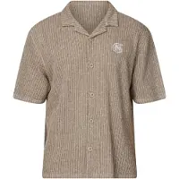 Good For Nothing Camicia marrone chiaro / bianco