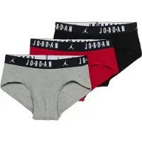 Jordan Pantaloncini intimi grigio sfumato / rosso / nero / bianco