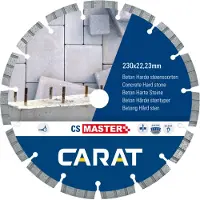 Carat Diamantzaag cemento Ø125x22,23Mm, Cs Master