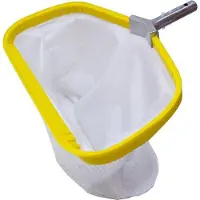 OEM Scoop per piscina in metallo con rete a maglie fini e inserto profondo