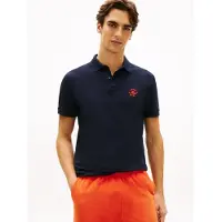 Tommy Hilfiger Th Script Regular Polo Desert Sky Taglia: S | Polo Outlet | Uomo