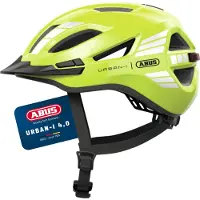 ABUS Urban-I 4.0 Casco per bici (54-58 cm - M, giallo)