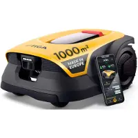 Stiga Robot tosaerba A 10v | Quad-RTK per una falciatura accurata | Telecamera HDR per il rilevamento degli ostacoli | Falciatura ordinata in schemi e binari | Perfetto per 1000 m²