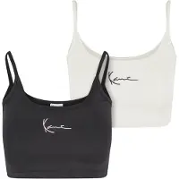 Karl kani Top 'Essential' nero / offwhite