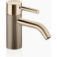 Dornbracht META Mitigeur monocommandé pour lavabo sans vidage, saillie 125mm, avec structure linéaire, 33529660-26, 33529660-26