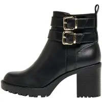 ONLY Stivaletto 'BARBARA-14' nero / argento