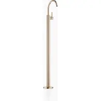 Dornbracht META Mitigeur monocommandé pour lavabos avec tube de trop-plein, sans garniture d'écoulement, saillie 202mm, 22584661-27, 22584661-27