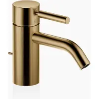 Dornbracht META Mitigeur monocommandé pour lavabo avec vidage, saillie 125mm, avec structure à facettes, 33505660-39, 33505660-39