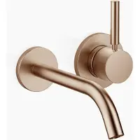 Dornbracht META Mitigeur mural de lavabo sans vidage, saillie 190mm, jet rond enrichi d'air, 36860660-42, 36860660-42