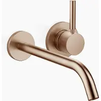 Dornbracht META Mitigeur mural de lavabo sans vidage, saillie 250mm, jet rond enrichi d'air, 36861660-42, 36861660-42