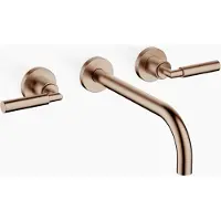 Dornbracht TARA Mitigeur mural pour lavabos sans vidage, saillie 240mm, 36717882-42, 36717882-42