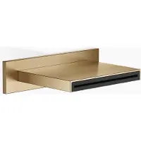 Dornbracht WATER SHEET Bec déverseur pour montage mural, 1/2, 13415979-39, 13415979-39
