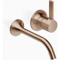 Dornbracht VAIA Mitigeur monocommandé mural pour lavabo sans vidage, saillie 190mm, 36860809-42, 36860809-42