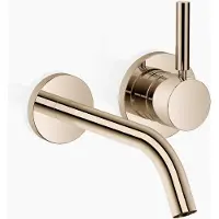 Dornbracht META Mitigeur mural de lavabo sans vidage, saillie 190mm, jet rond enrichi d'air, 36860660-26, 36860660-26