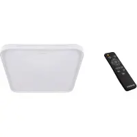 Ideus Strühm 04010 Lampada da parete e soffitto «WENA LED D» dimmerabile, luminosità regolabile tramite telecomando, 3000K-4200K-6500K