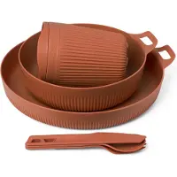 Sea to Summit Horizon Dinnerware Set (6 Pieces) Set stoviglie marrone