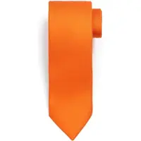 Suitable Cravatta Seta Oranje Arancione