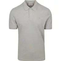 Scotch & Soda Nos Chest Logo Regular-fit Pique Polo Grey Melange Taglia: XXL | Polo Outlet | Uomo | Grigio
