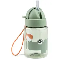 Done by Deer Bottiglia D´acqua Straw Playground