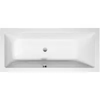Aqualine NISA vasca rettangolare 170x75x42cm, senza piedini, bianco