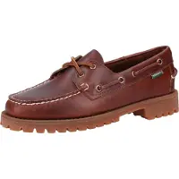 Sebago per donna. 7002IR0 Mocassini in Pelle Ranger Waxy marrone (37), 1 a 3 cm, Nessuno, Casual, Classico