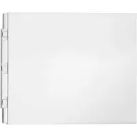 Polysan Plain - Pannello laterale 88, 880x590 mm, bianco 72705
