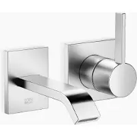 Dornbracht IMO Mitigeur monocommandé mural pour lavabos, sans vidage, saillie 140mm, 36860671-93, 36860671-93