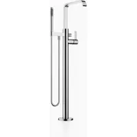 Dornbracht IMO Mitigeur monocommandé pour bain, avec tube de trop-plein pour montage indépendant, avec garniture de douche flexible, 25863671-93, 25863671-93
