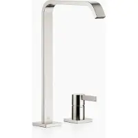 Dornbracht IMO Mitigeur de lavabo à deux trous avec bec haut, sans garniture de vidage, saillie 220mm, 29218671-06, 29218671-06