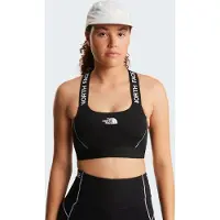 The North Face Reggiseno sportivo 'CAMBRENA' nero / bianco