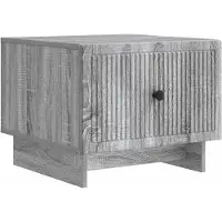 Syfax Tavolino da salotto con cassetto Grigio Sonoma 49 x 50 x 40 cm
