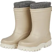 Sterntaler Kids' Lined Plain Wellies Stivali di gomma Bambini (26/27, beige)