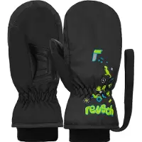 Reusch Kid's Kids Mitten Guanti Bambini (I - 1-2 years, nero)