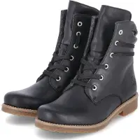 Rieker Stivaletto stringato nero