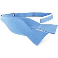 Suitable Papillon in seta blu F02 Blu Azzurro