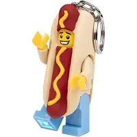 LEGO Portachiavi Lego Classic Hot Dog Luminoso Up 8 Cm