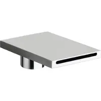 Sapho Rubinetteria - Bocchetta per vasca da bagno sul bordo della vasca, larghezza 130 mm, cromo BD31451