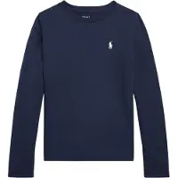 Ralph Lauren per ragazza. 313841122029 Maglietta in jersey a maniche lunghe mairno ((M) 8/9años= 136/142cm), Casual, Cotone, Manica lun