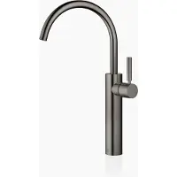 Dornbracht META Mitigeur monocommandé pour lavabos avec pied surélevé, sans garniture d'écoulement, saillie 201mm, 33534661-99, 33534661-99